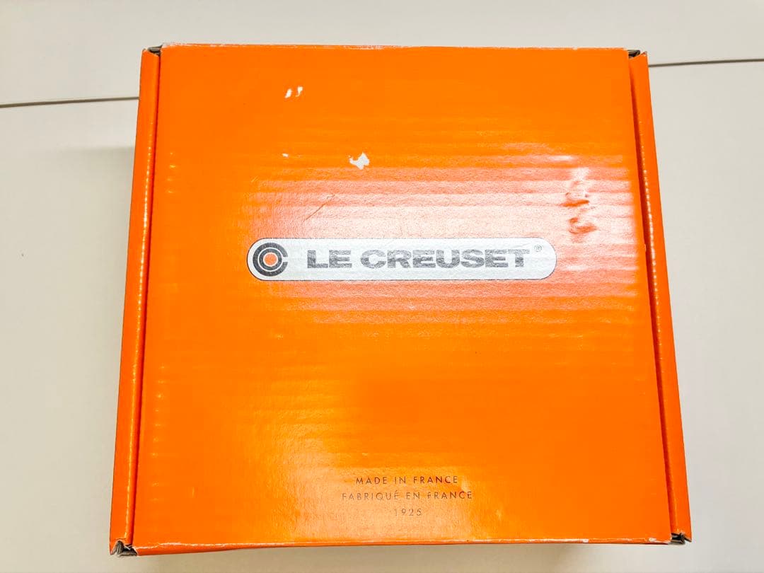 LE CREUSET ル・クルーゼ ココットロン20cm クリーム 取手シルバー