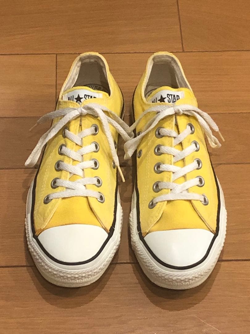 コーディー 90sコンバース オールスターLOW イエロー USA製