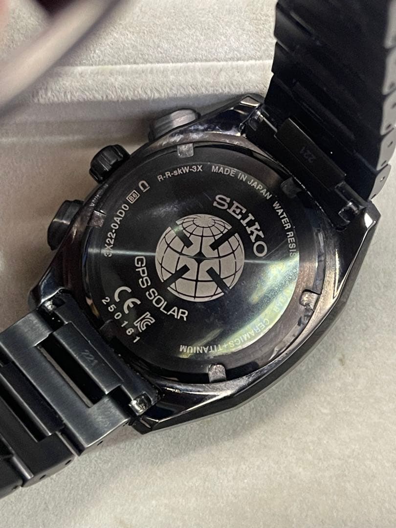 SEIKO ASTRON セイコー アストロン ソーラーGPS衛星電波腕時計