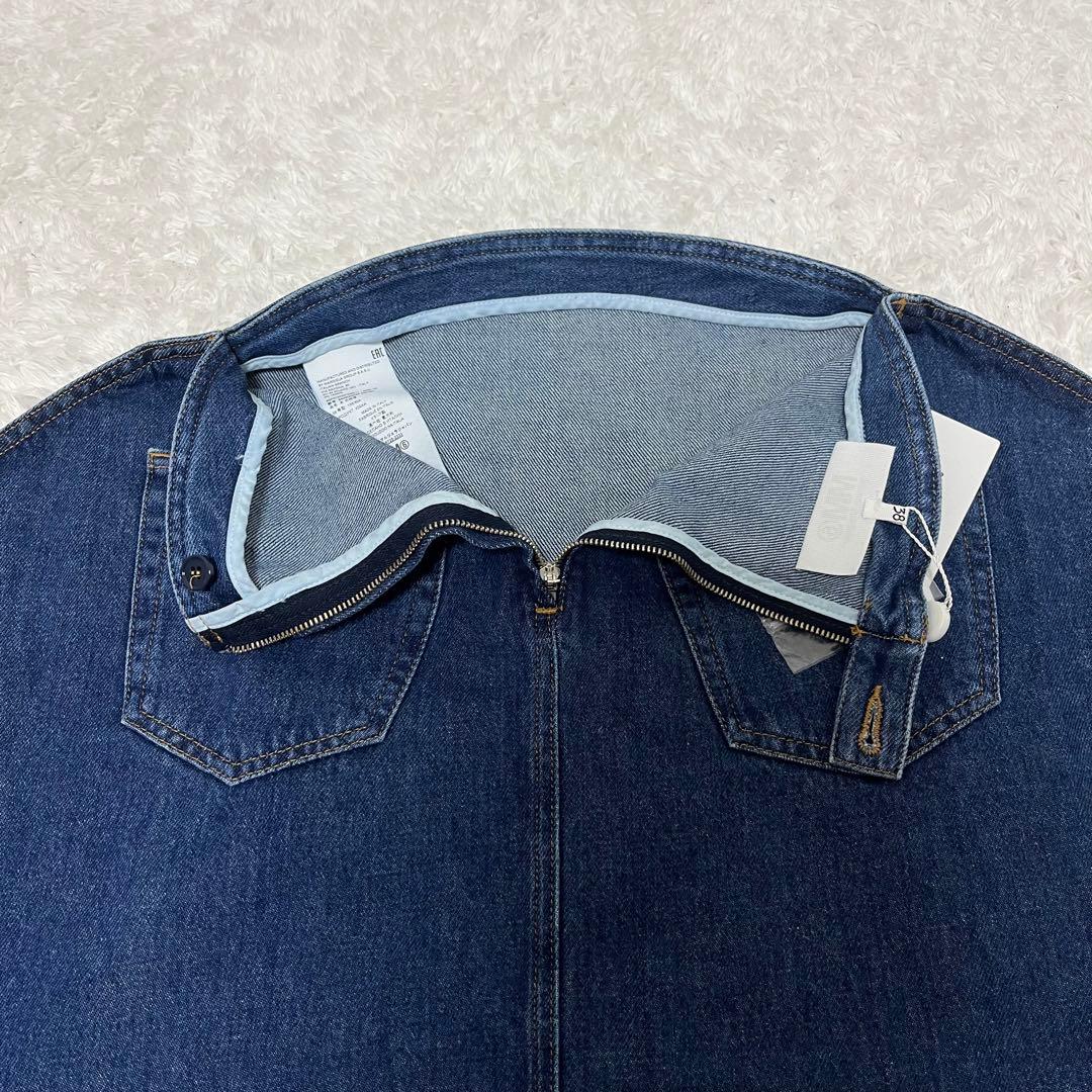 【完売品 タグ付き】マルジェラ デニム スカート 丸 円