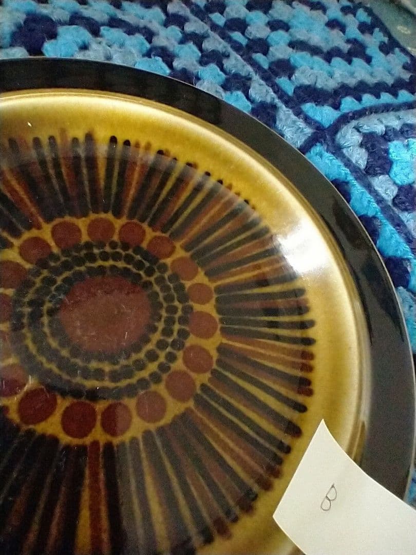 ARABIA/アラビア Kosmos/コスモス 20cmプレートB