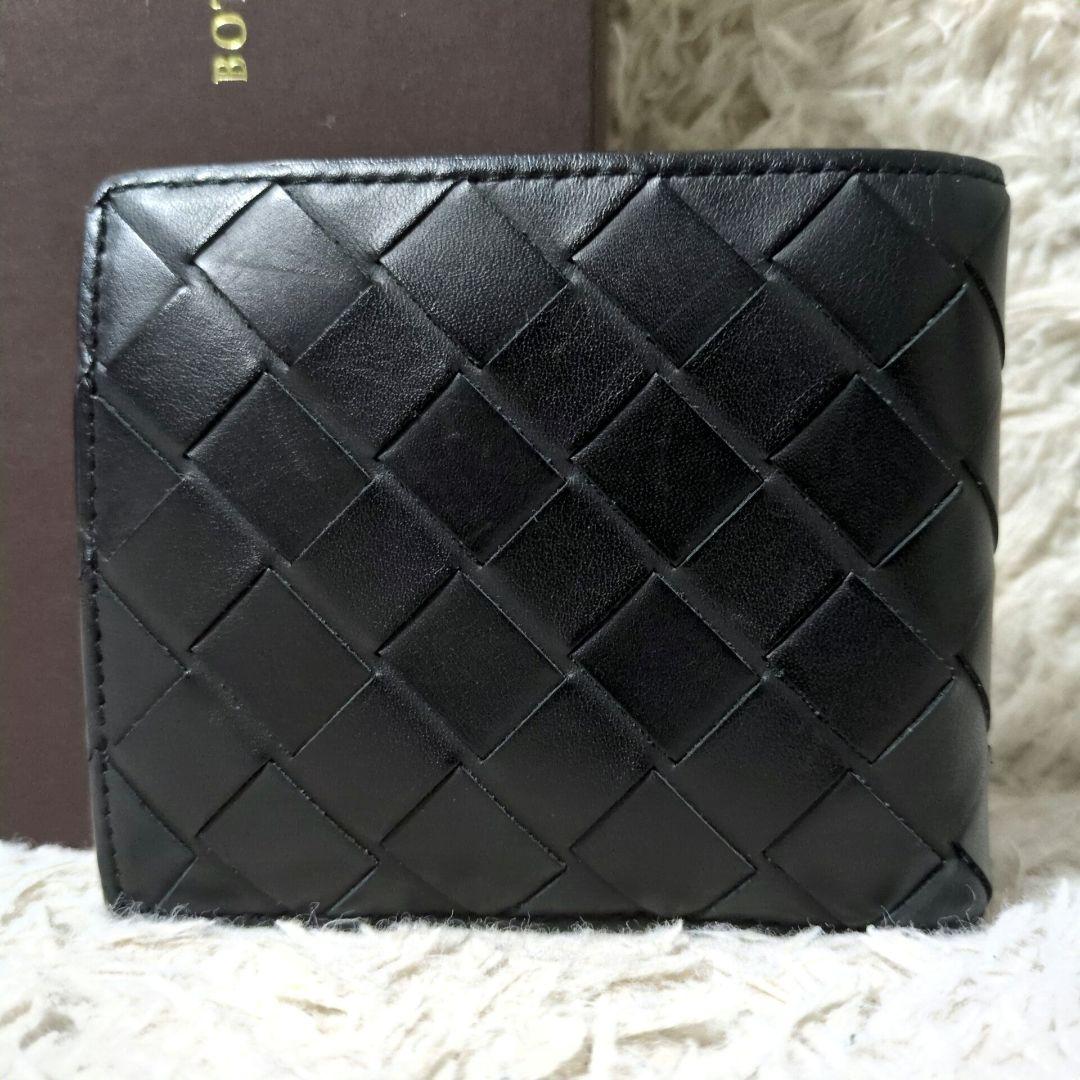 RFID搭載 美品 BOTTEGA VENETA マキシイントレチャート 財布