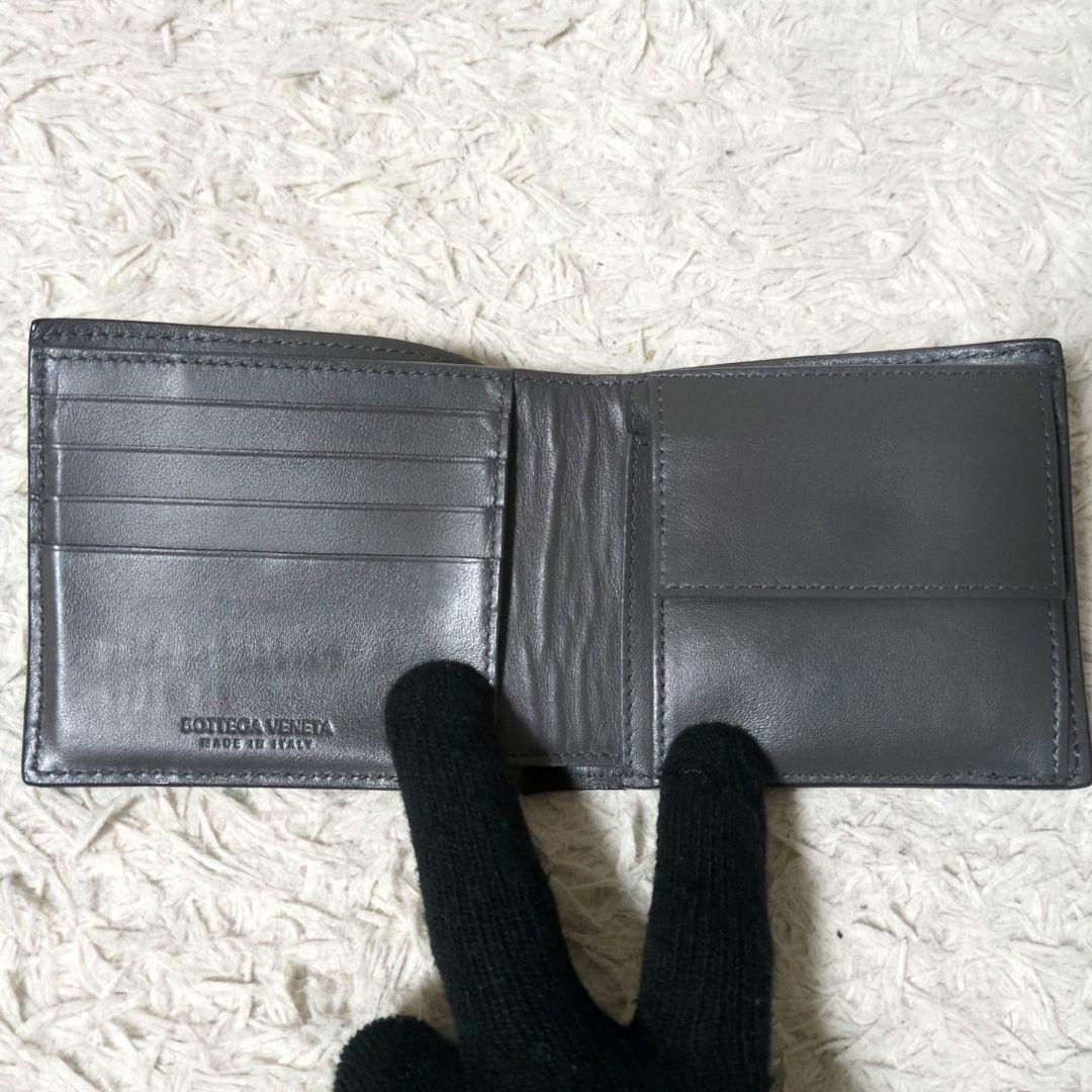 RFID搭載 美品 BOTTEGA VENETA マキシイントレチャート 財布
