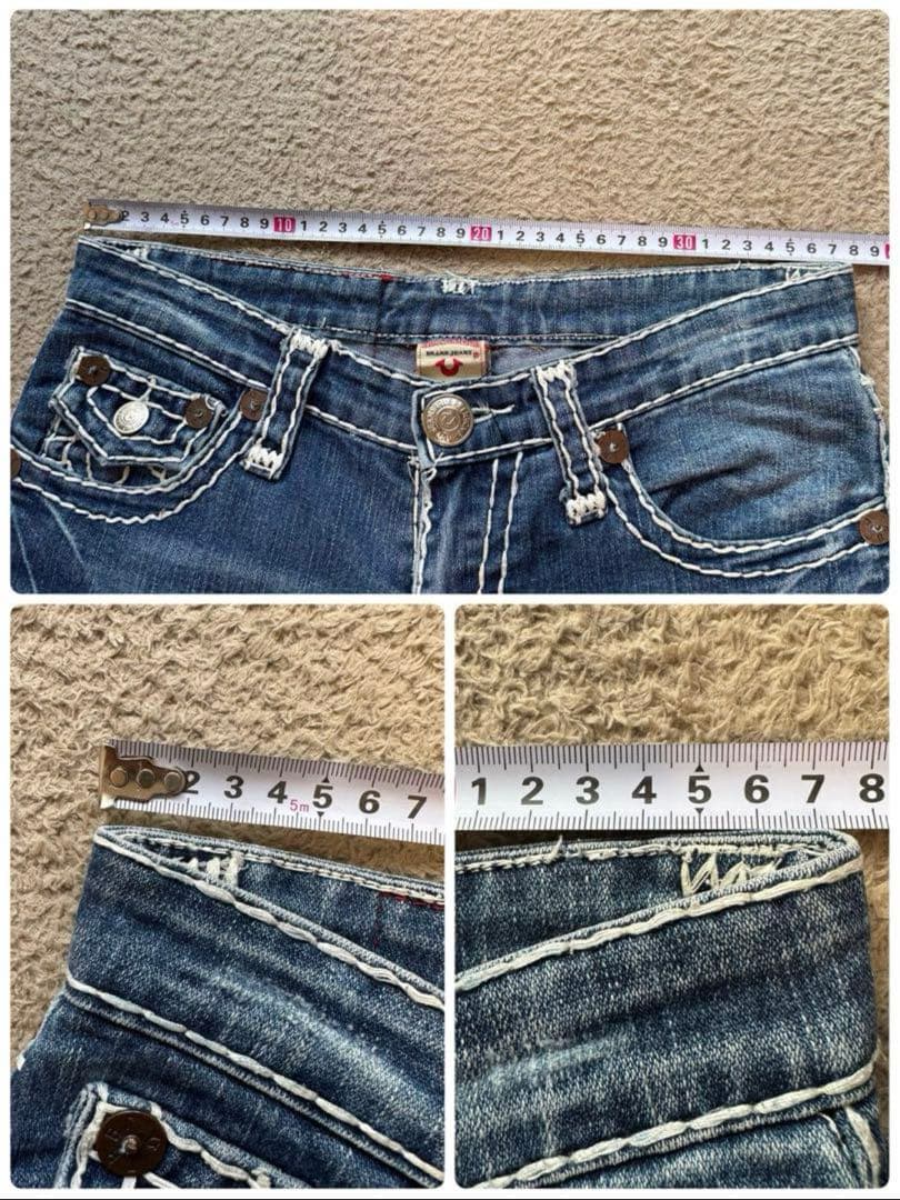 TRUE RELIGION JOEY SUPER T 極太ステッチ W28