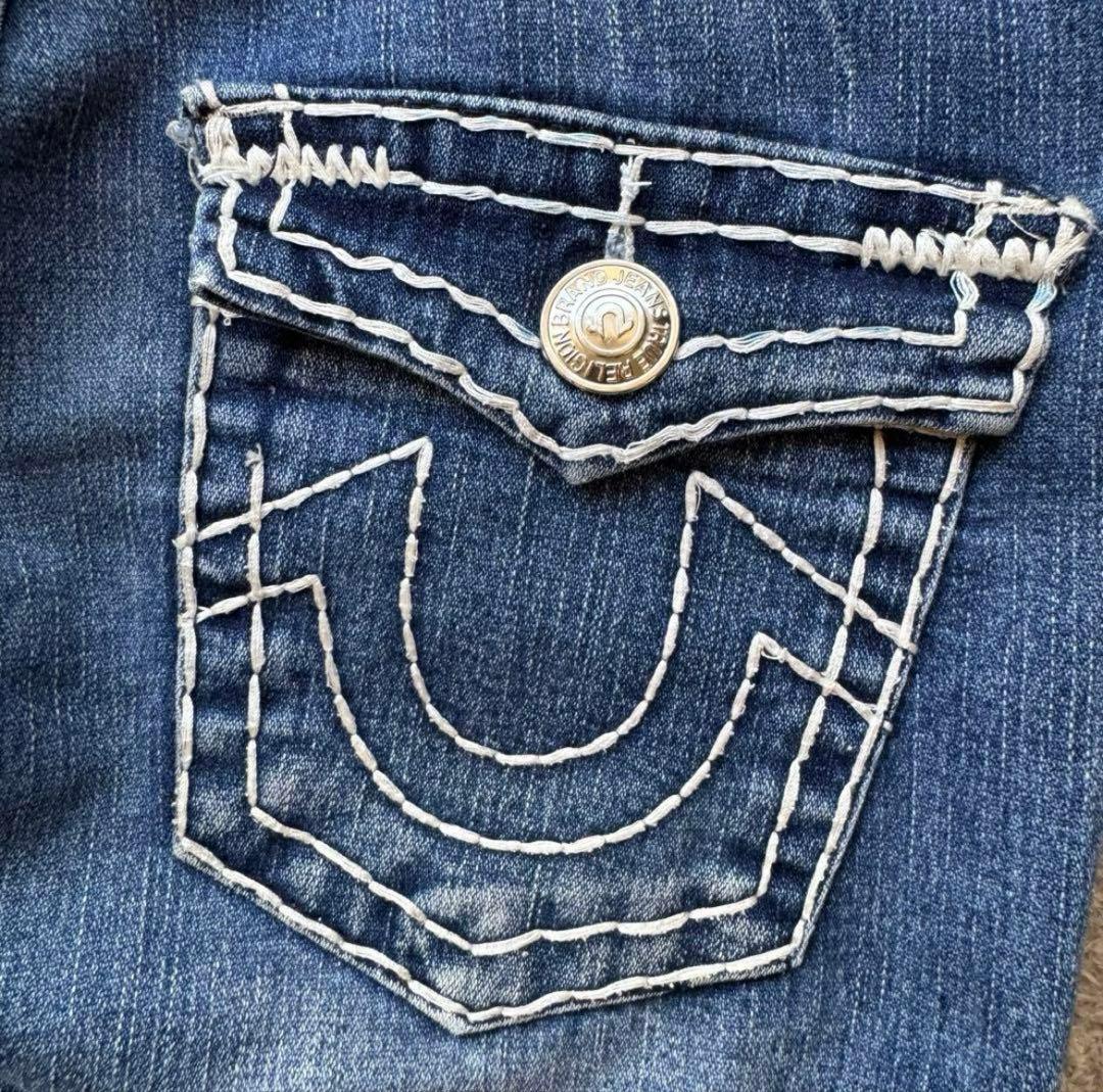 TRUE RELIGION JOEY SUPER T 極太ステッチ W28