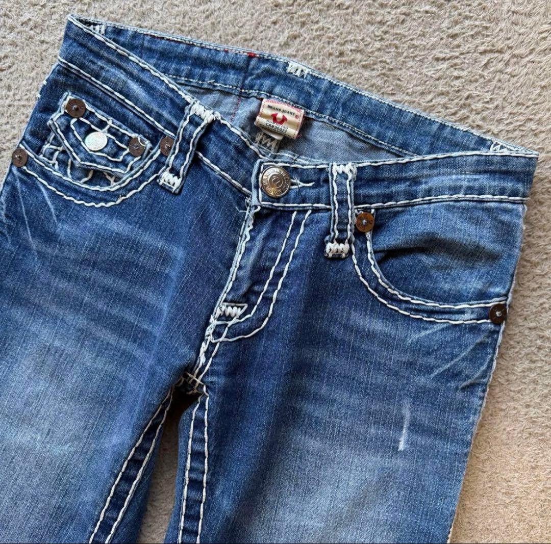 TRUE RELIGION JOEY SUPER T 極太ステッチ W28