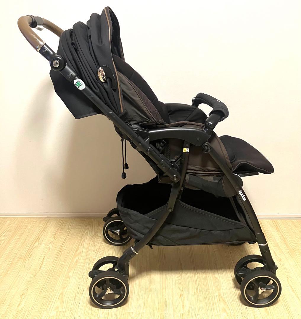 ✨1200台限定モデル✨Aprica ラクーナビッテクッション ブラック 黒