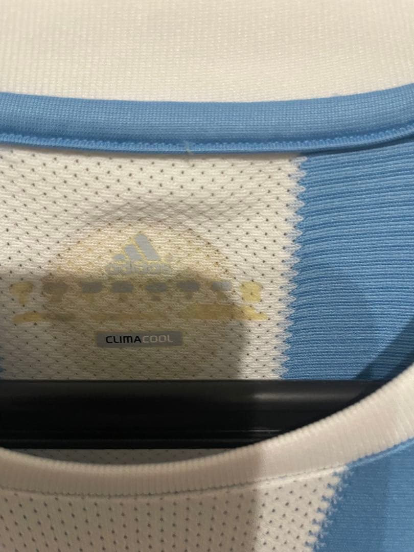 メッシ　アルゼンチン代表ユニフォーム　2010ワールドカップ　ドイツ戦モデル