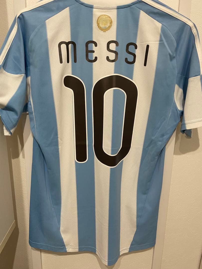 メッシ　アルゼンチン代表ユニフォーム　2010ワールドカップ　ドイツ戦モデル