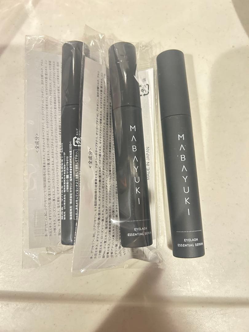 MABAYUKI Eyelash Essential Serum 3本セット