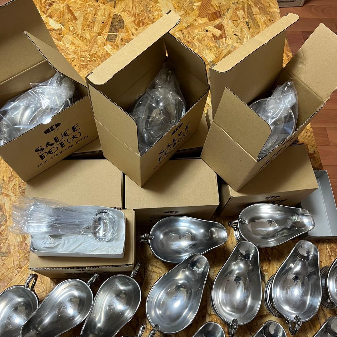 スープポットセットレードル付27セット！(未使用含む)