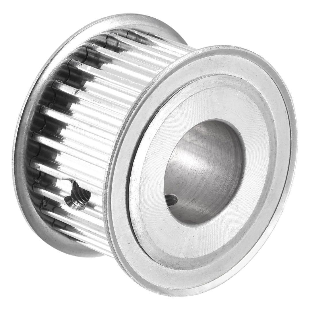 uxcell 5M 25歯タイミングプーリー同期ホイールベルト