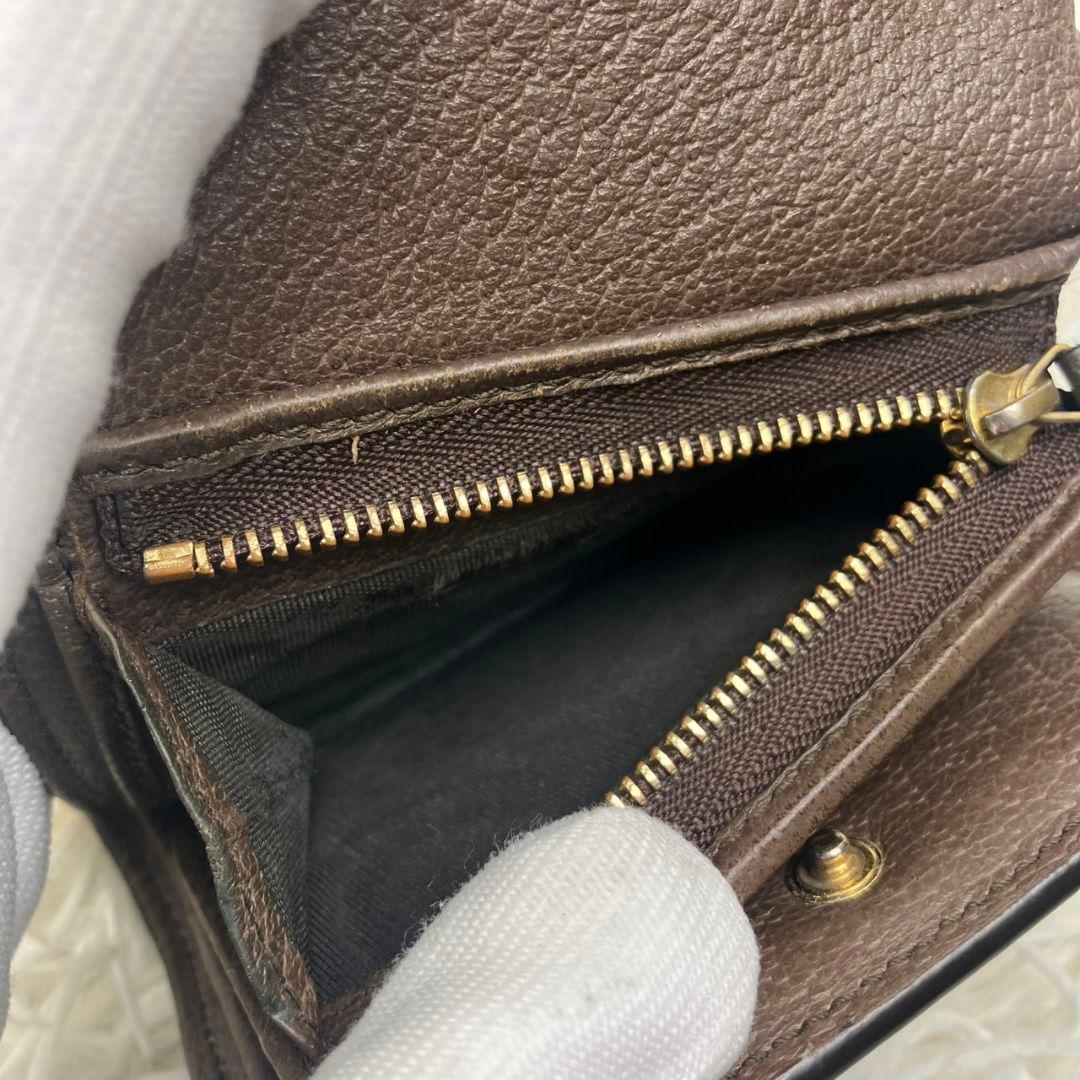 スイカ様✨グッチ　三つ折り財布　オフィディア　マーモント　シェリーライン　PVC