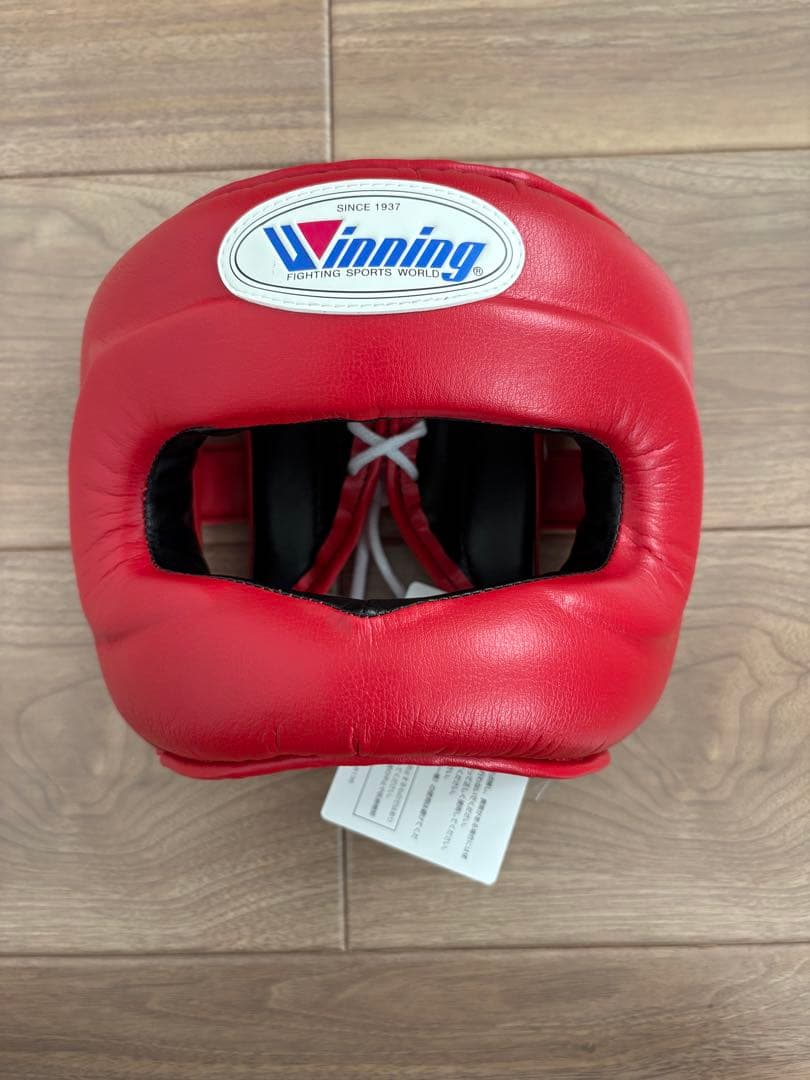 Winning ヘッドギア レッド Lサイズ