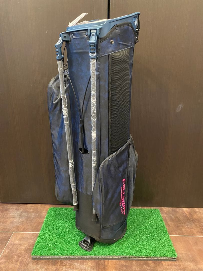 callaway キャロウェイ アスレ スタンド キャディバッグ ネイビー