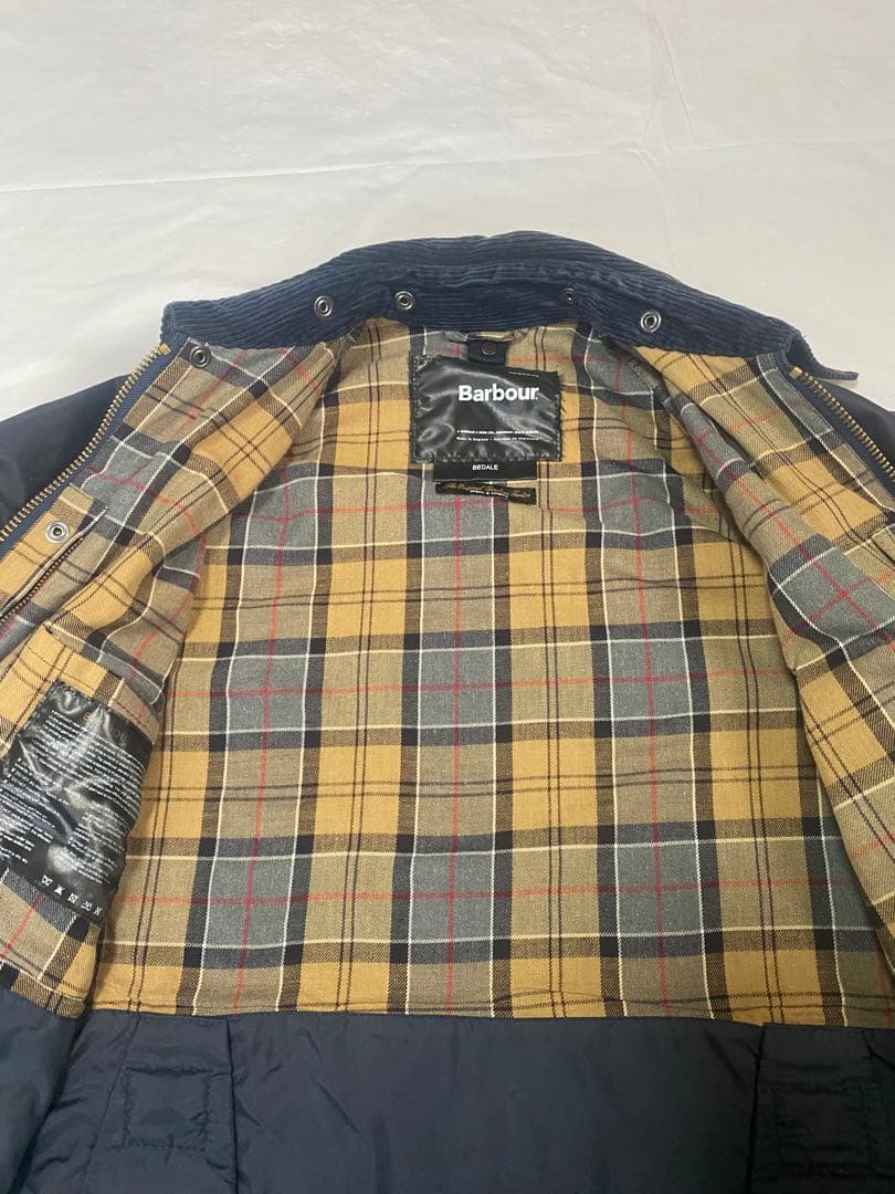 O*S様 最終値下げ】Barbourバブアービデイルワックスオイルドジャケットネ