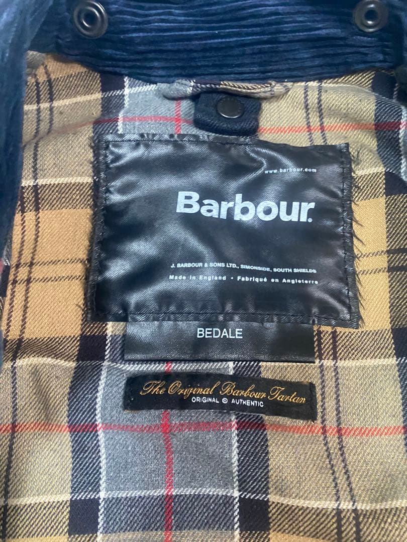 O*S様 最終値下げ】Barbourバブアービデイルワックスオイルドジャケットネ