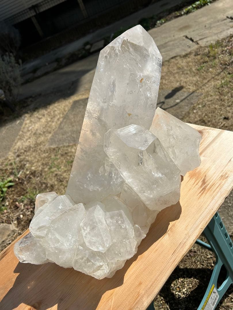 最高品質の水晶ブラジル　レインボー入143万‼️春の大特価