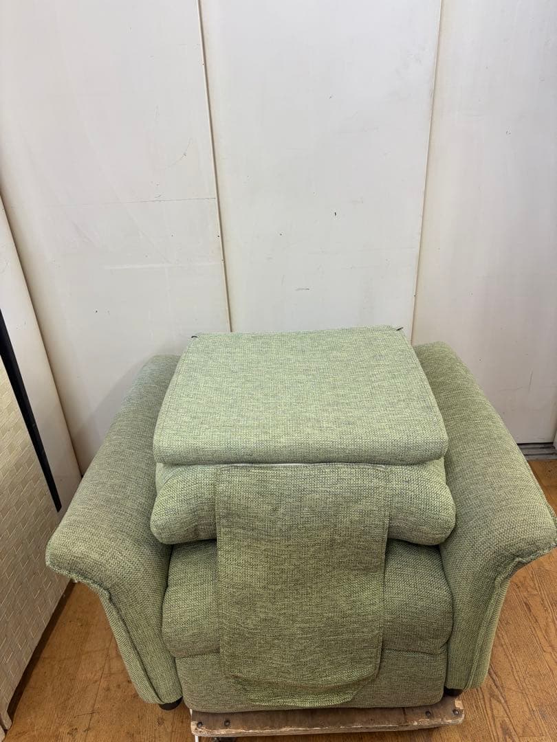 M028　ニトリ　1P電動リクライニングソファ　ソファ　幅950ｍｍ