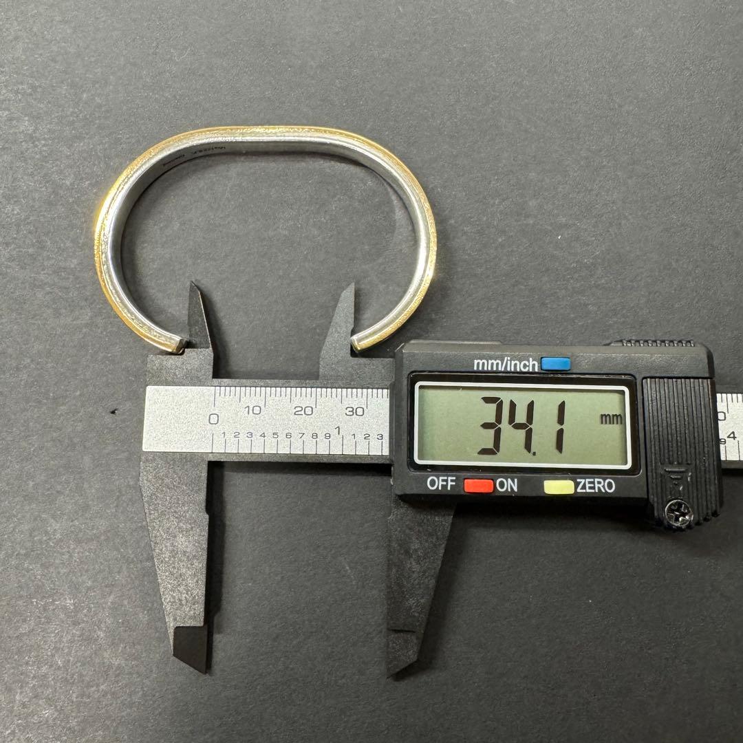 【12k × sterling silver】navajo バングル