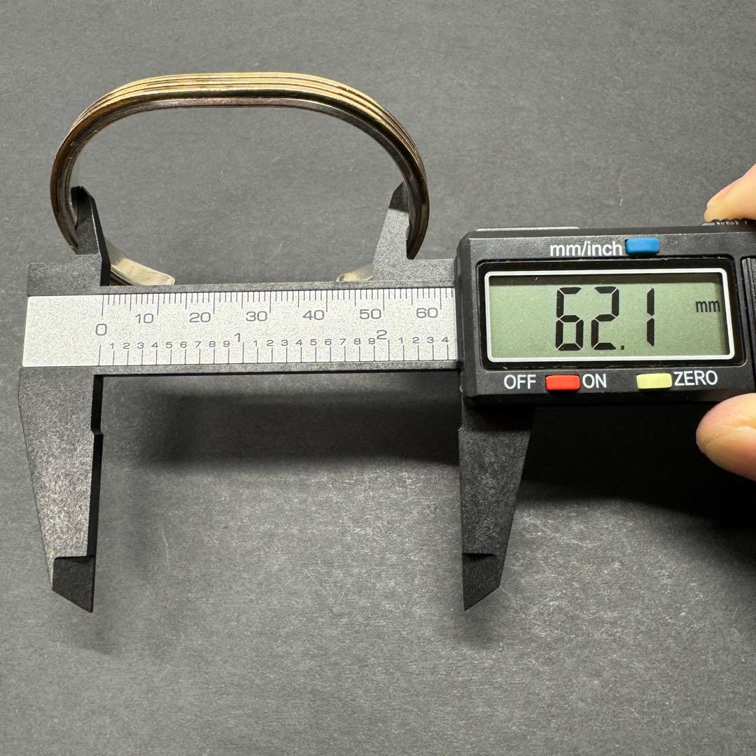 【12k × sterling silver】navajo バングル