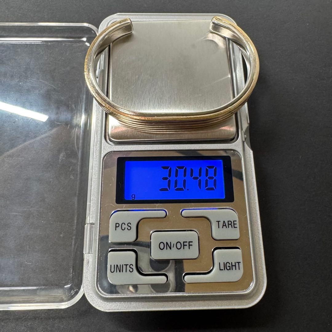 【12k × sterling silver】navajo バングル