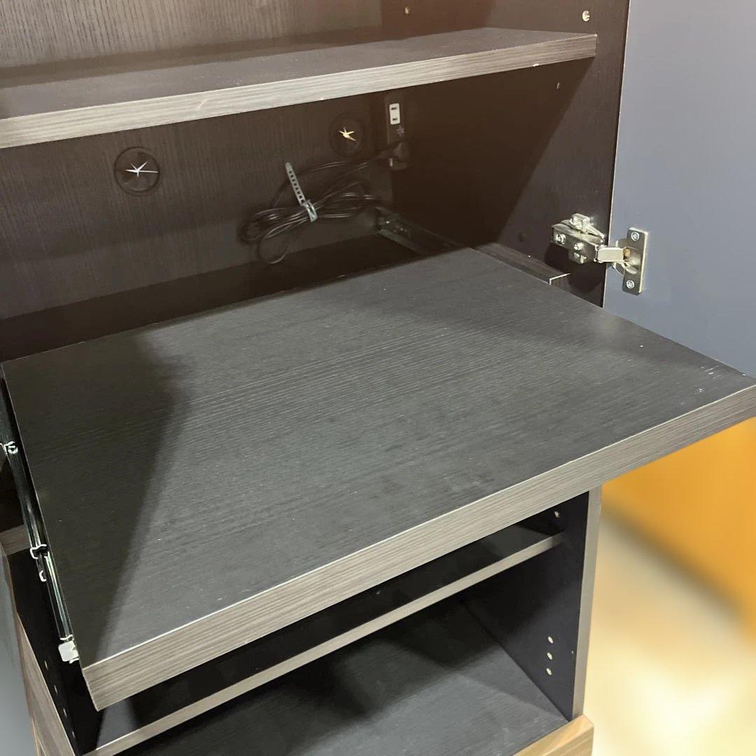 綾野製作所 フリージア 壁面TVボード 最高級TVシステムユニット 美品