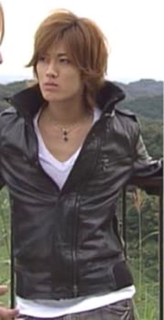 【美品】赤西仁着用モデル SHELLAC 牛革 ライダースジャケット