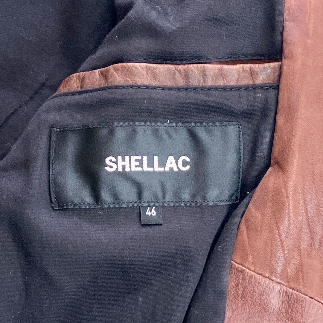 【美品】赤西仁着用モデル SHELLAC 牛革 ライダースジャケット