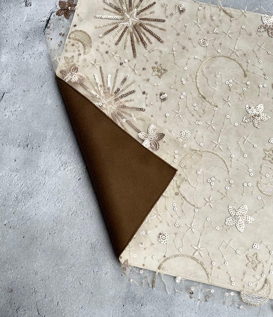 Creative Kit レースクロスとマットの2点セット 太陽と月のレース