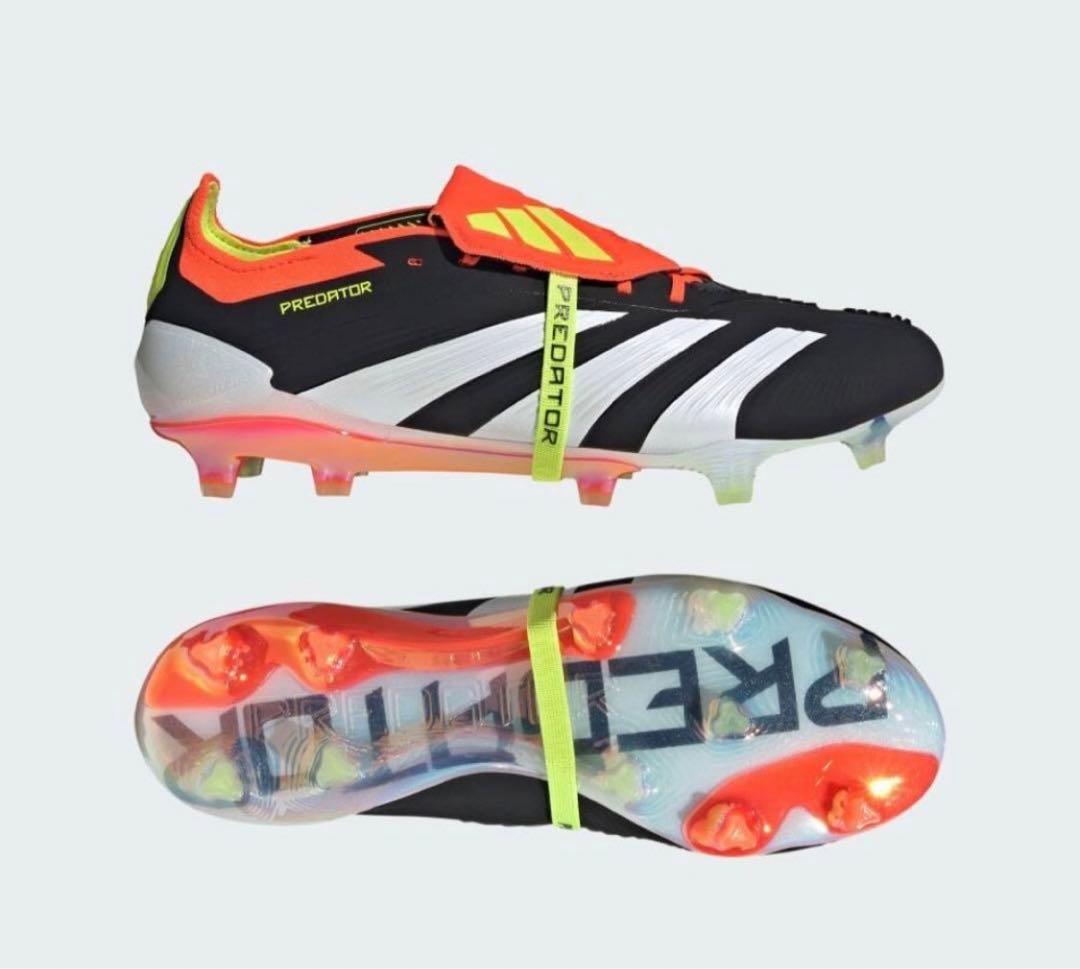 27.5 プレデター ELITE FT FG コアブラック フットウェアホワイト