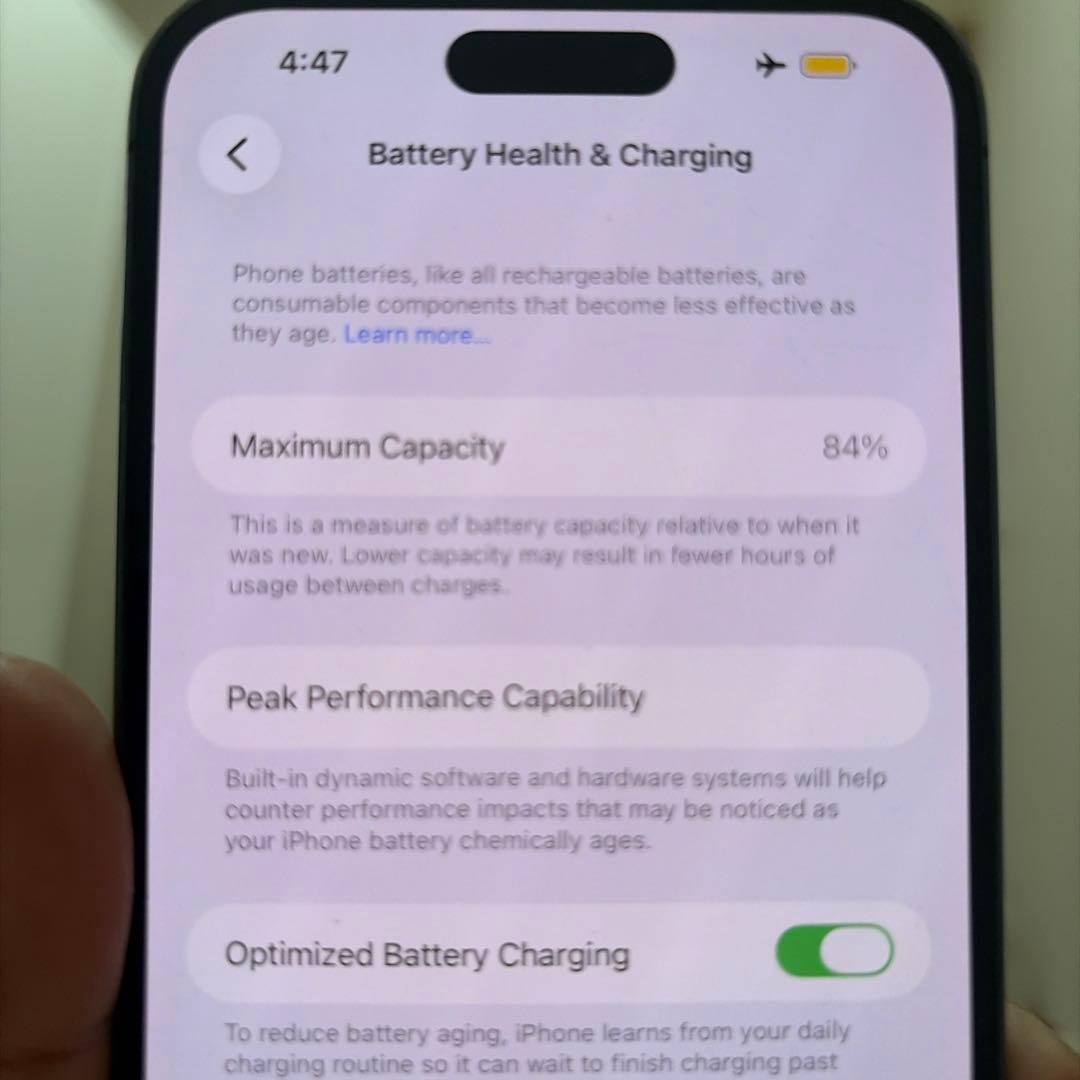 iPhone 14 Pro Max 北米版　128GB 傷あり　simフリー
