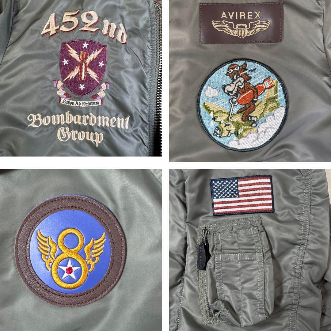 【QQ Wanさん専用】AVIREX 452nd U.S. Air Force