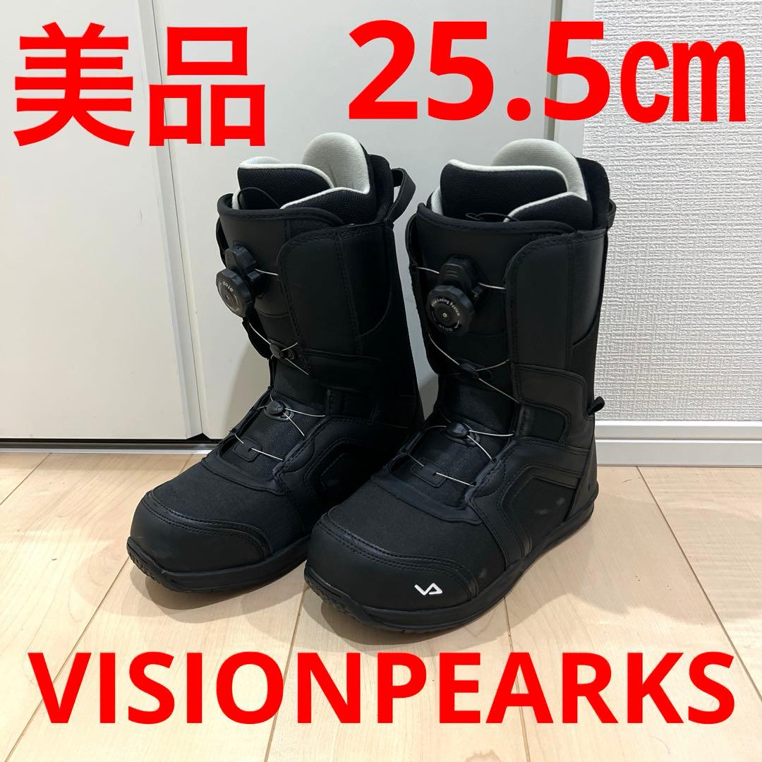 【美品_即日発送】スノボブーツ　VISIONPEARKS 25.5cm
