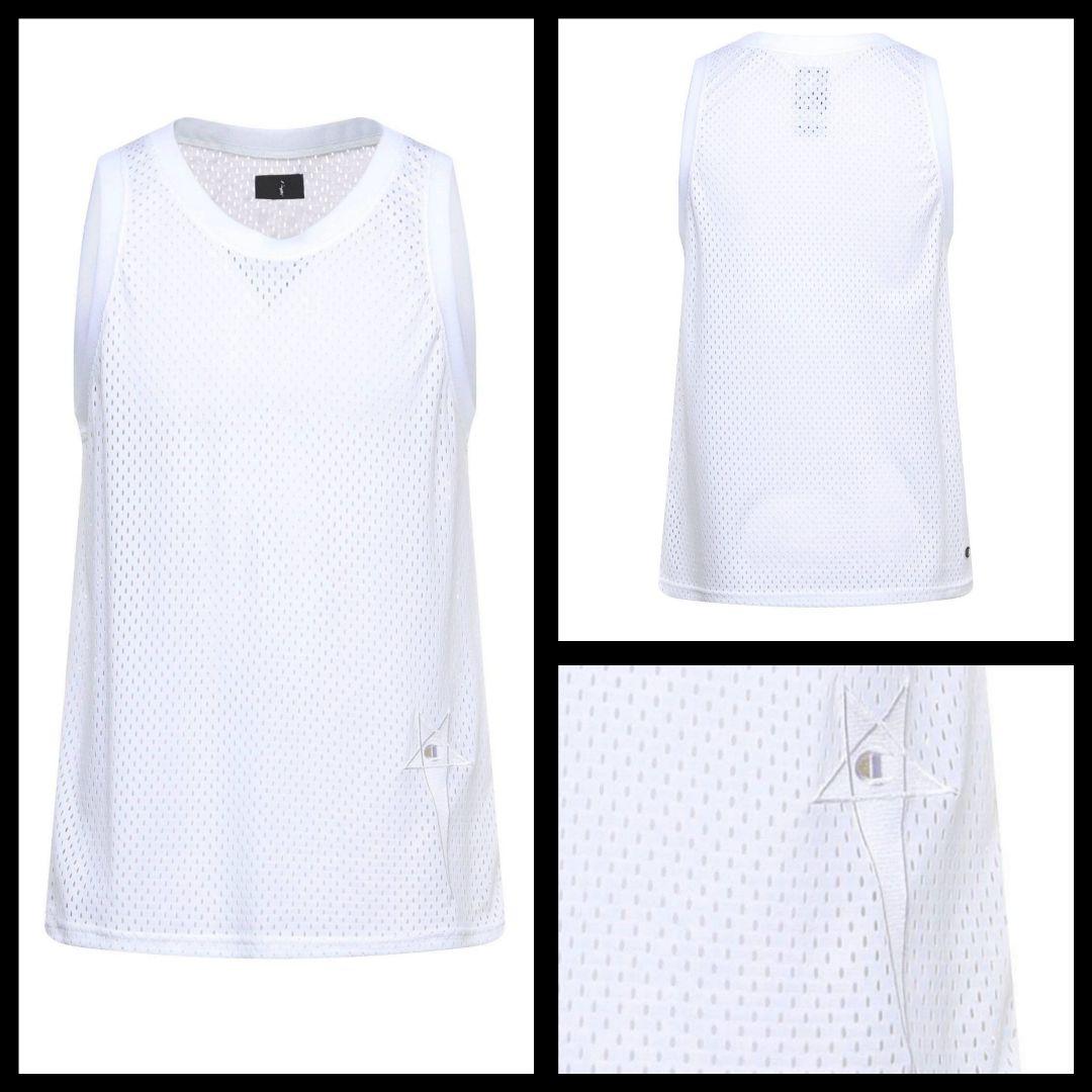 ♂新品・コラボ・タンクトップ【RICK OWENS × CHAMPION】白　М