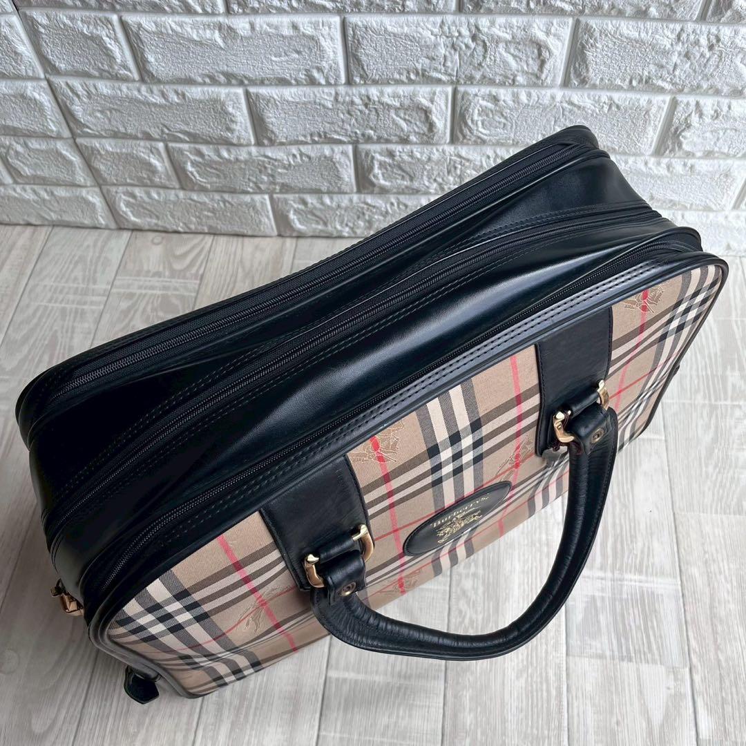 ⭐︎BURBERRY⭐︎ノバチェック ボストンバッグ 大容量 ヴィンテージ