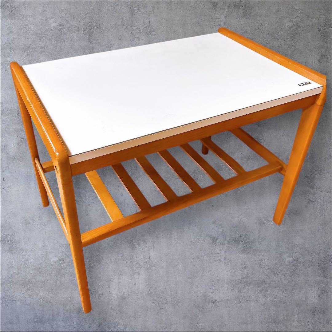 カリモク　サイドテーブル　コーヒーテーブル　ミッドセンチュリー