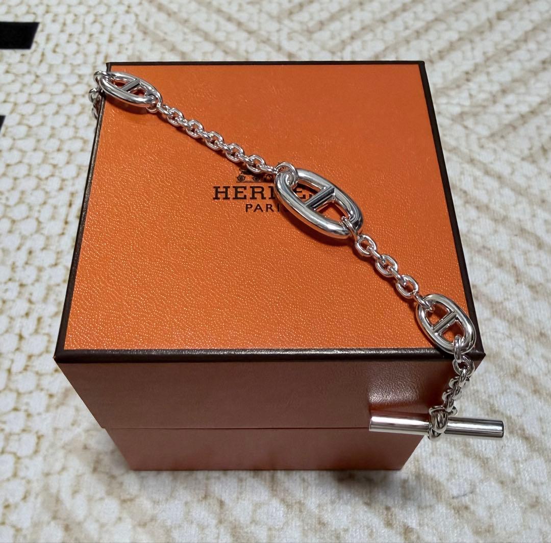 ★エルメス★シェーヌダンクル ファランドール★ブレスレット★ST★新品未使用★