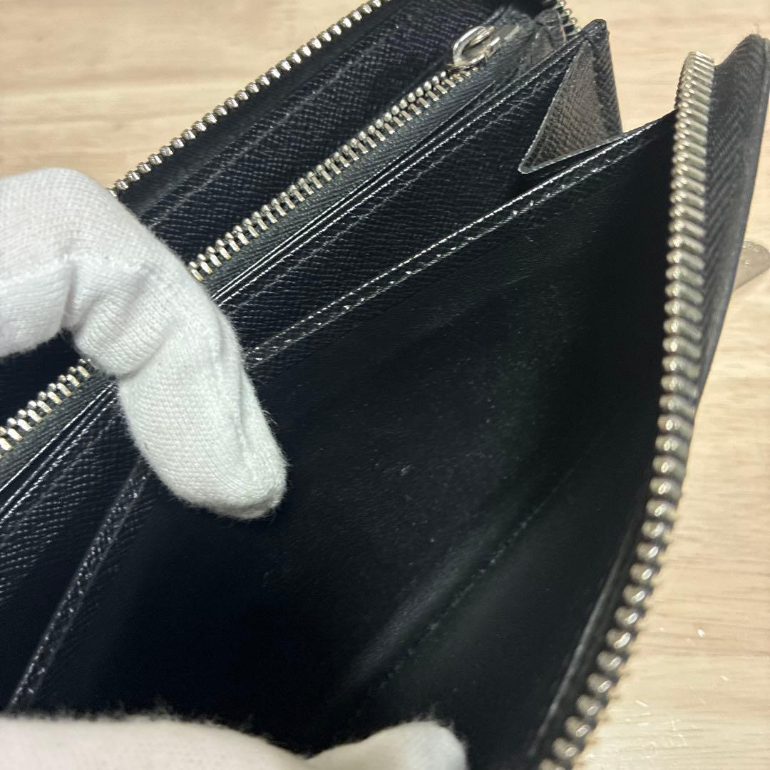 テイラー　ルイヴィトン ジッピーウォレット ブラック ラウンドファスナー