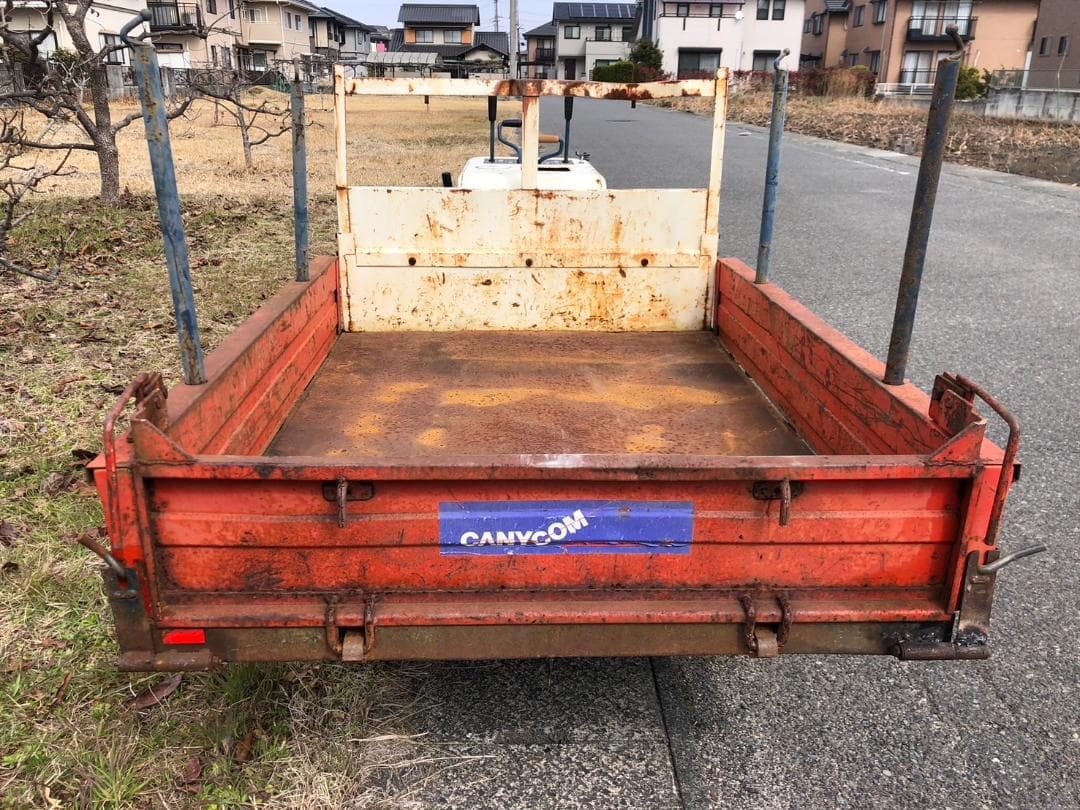 筑水キャニコム 運搬車 BFC612 油圧ダンプ
