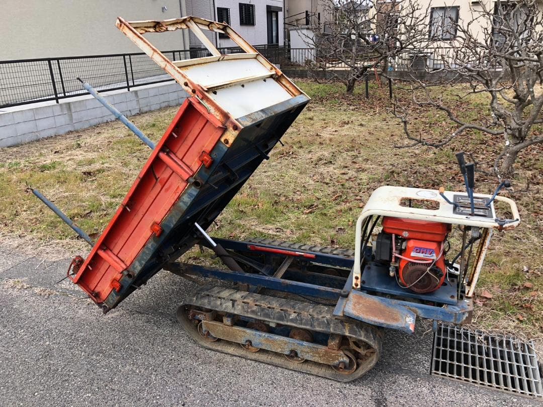 筑水キャニコム 運搬車 BFC612 油圧ダンプ