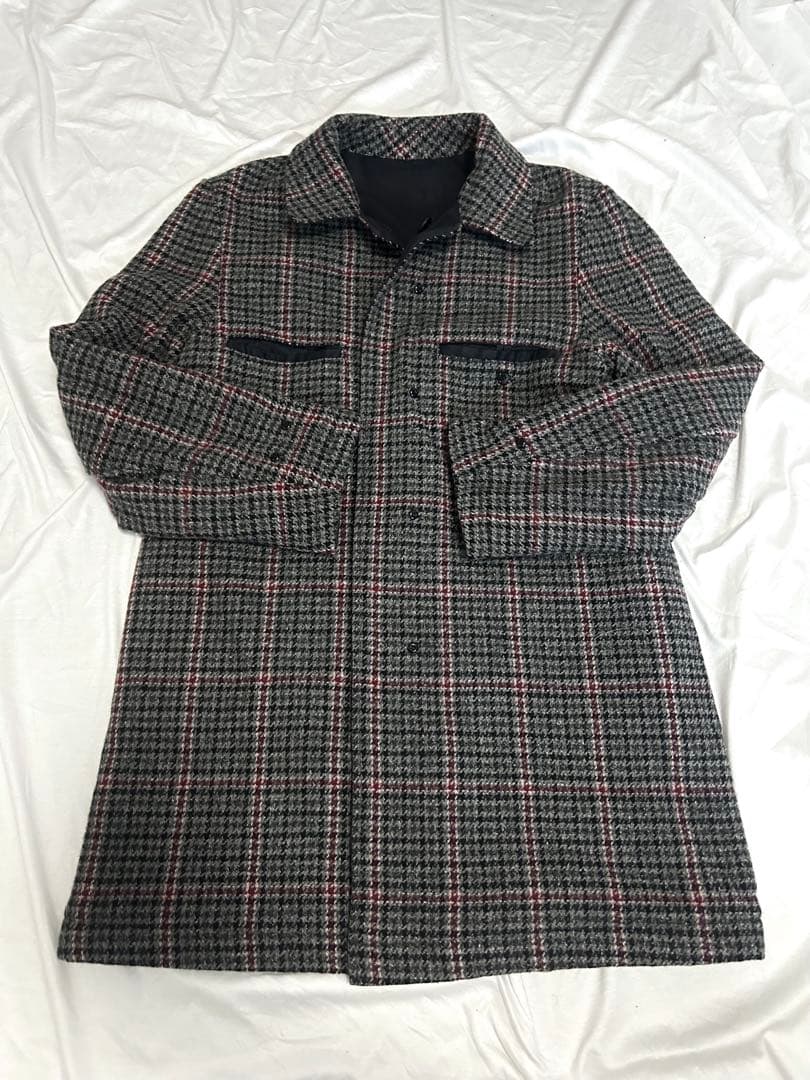 COMME des GARCONS コート 千鳥格子　田中オム
