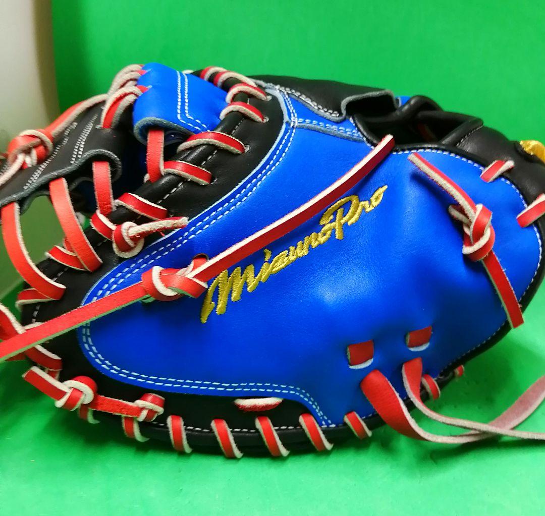 531.希少、左投げ!!MizunoPro軟式オーダーミット