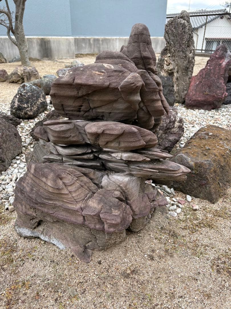 引き取り限定　天然石　庭石③