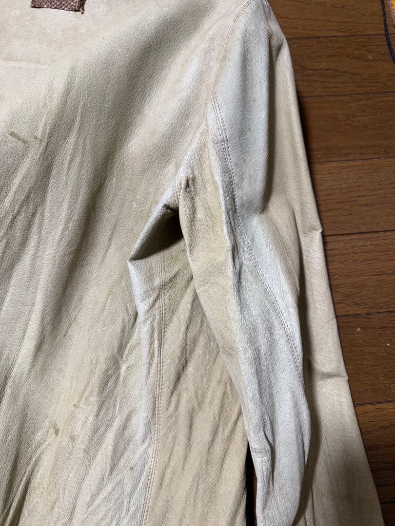 【廃盤激レア】　if six was nine 切りっぱなしレザージャケット