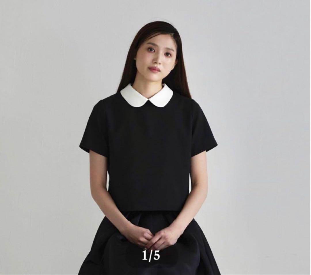 emm the shop 丸襟　半袖