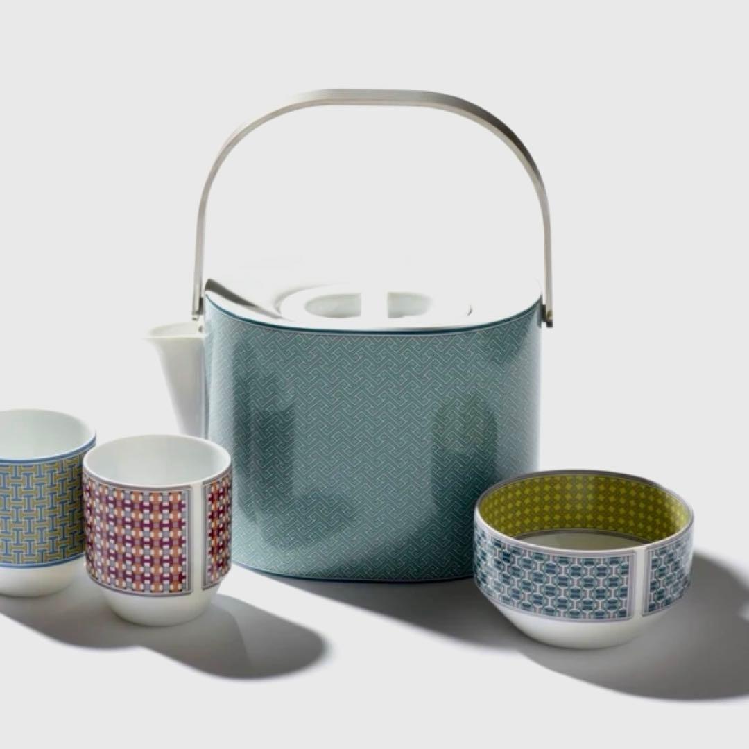 (専用)エルメス HERMES タイ・セット TIE SET ティーポット