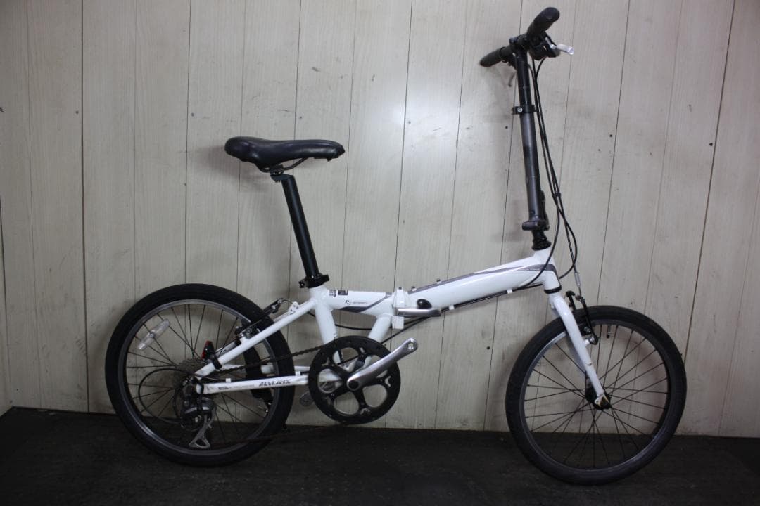 あさひ製ALVLAYS 20インチ シマノ8速 折り畳み自転車