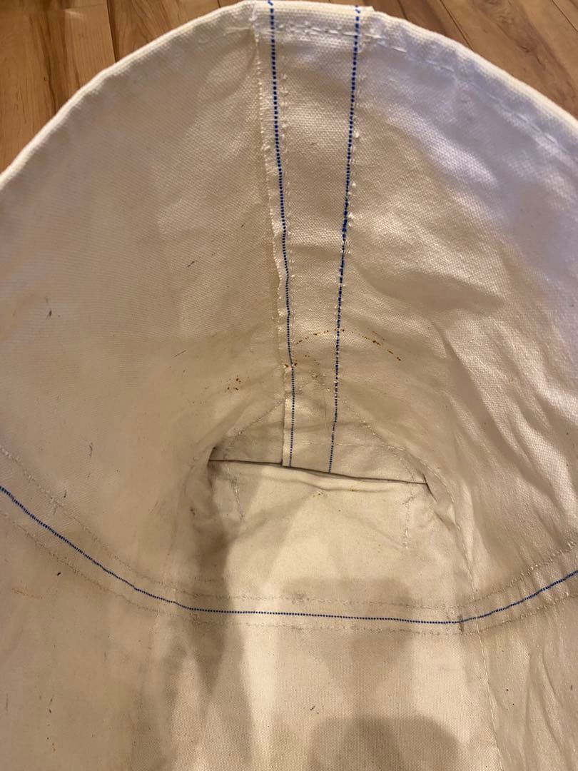 80s エルエルビーン　トートバッグ　2色タグ ネイビー　フェード　L 襤褸