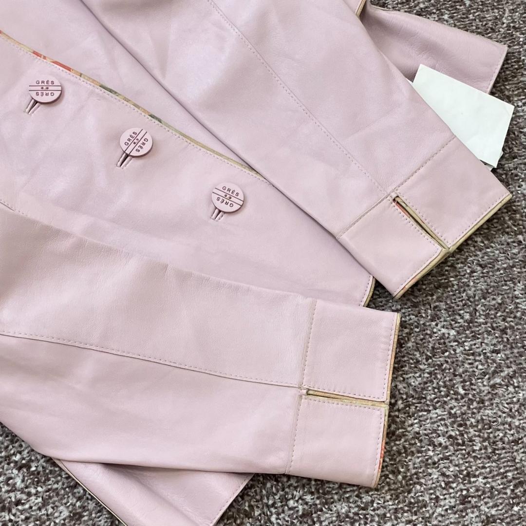 新品タグ付き✨グレ GRES レザージャケット リバーシブル 大きいサイズ 48